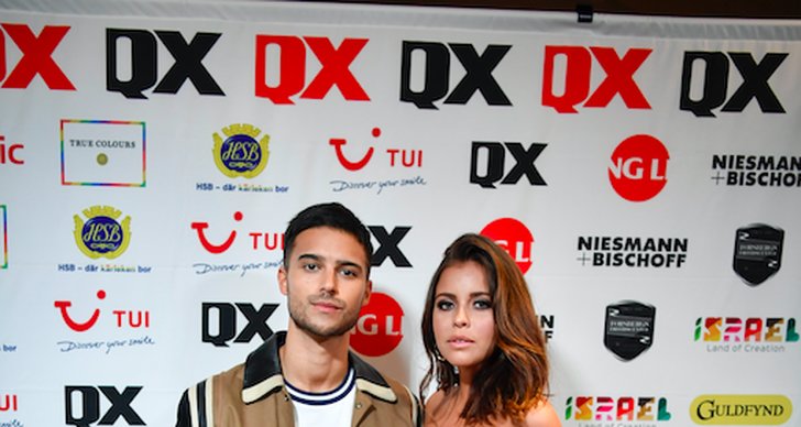 Eric Saade och Nicole Falciani 