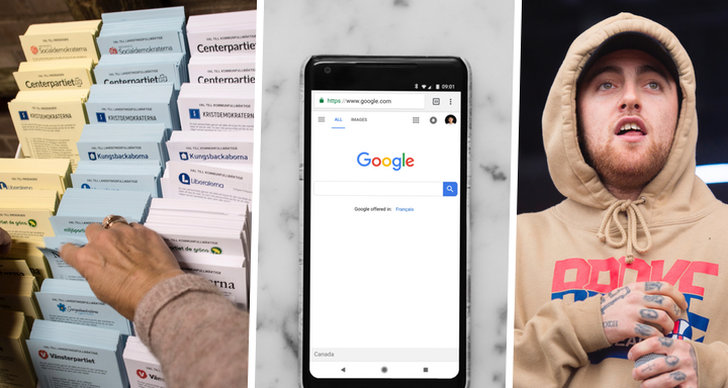 Vad svenskarna googlat på 2018.