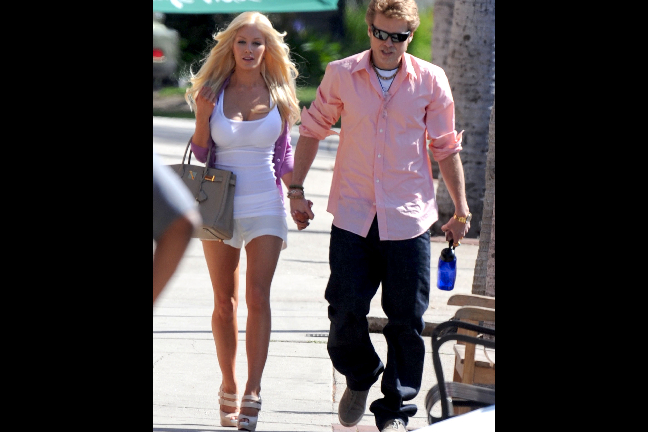 Heidi Montag-Pratt och hennes man Spencer Pratt, även kallade Speidi, gör stan i LA.