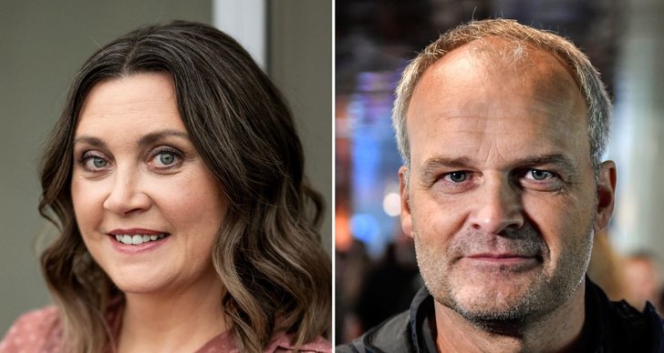 Johan Rheborg spelar en seriös roll i Camilla Läckbergs kommande Netflix-serie "Glaskupan".