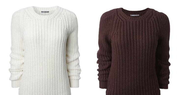 Enkel och snygg, stickad tröja från Gina Tricot 349kr