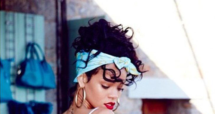 Rihanna är snyggare än någonsin när hon posar för sin kommande vinterkollektion. 