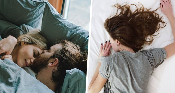 Sovställning, sova, partner, sex